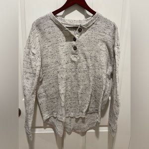 Knit lounging sweater